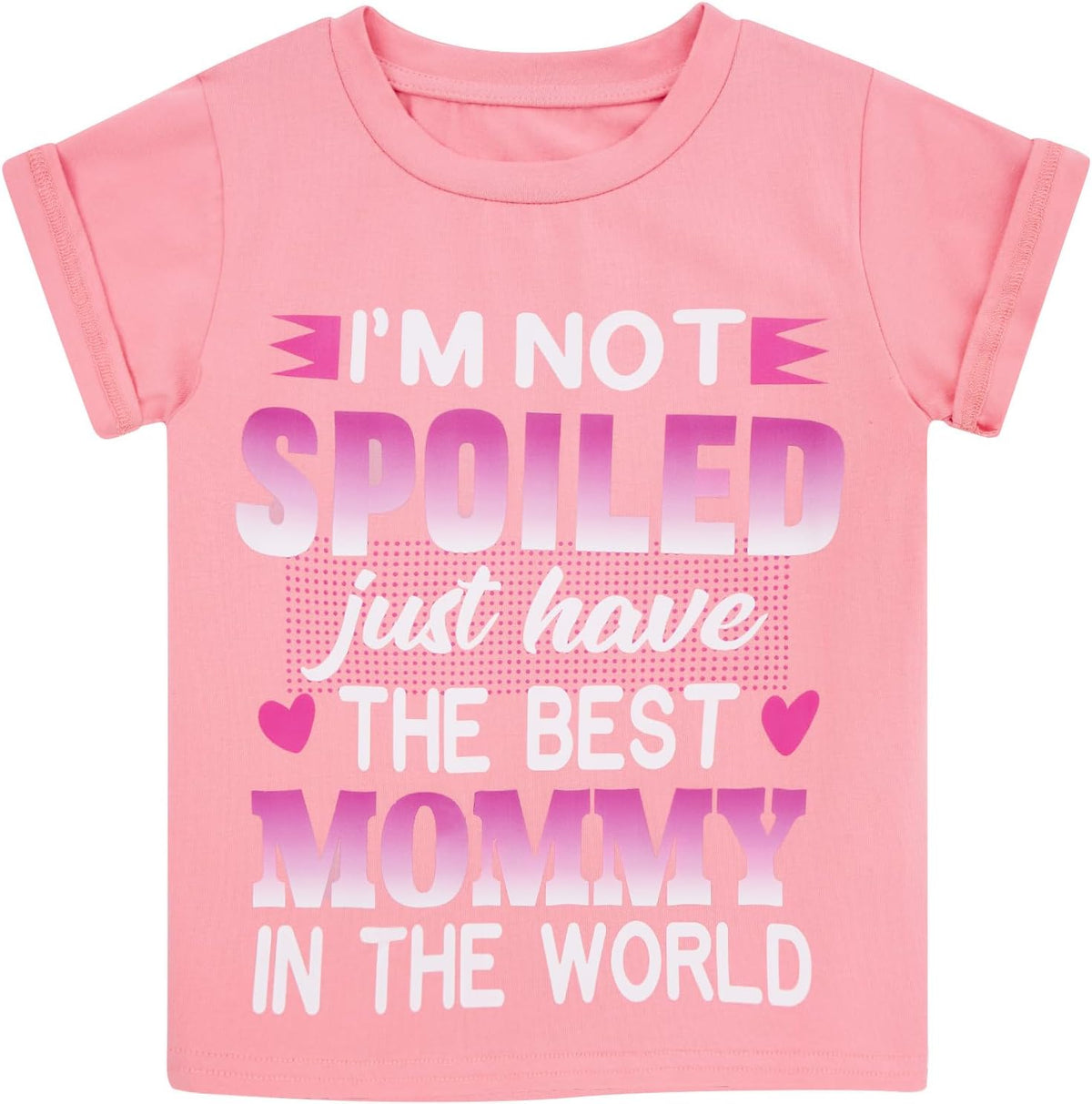 UNICOMIDEA Toddler Girls T-Shirt Graphic Short Sleeve Tee Shirts for 2-6 Years