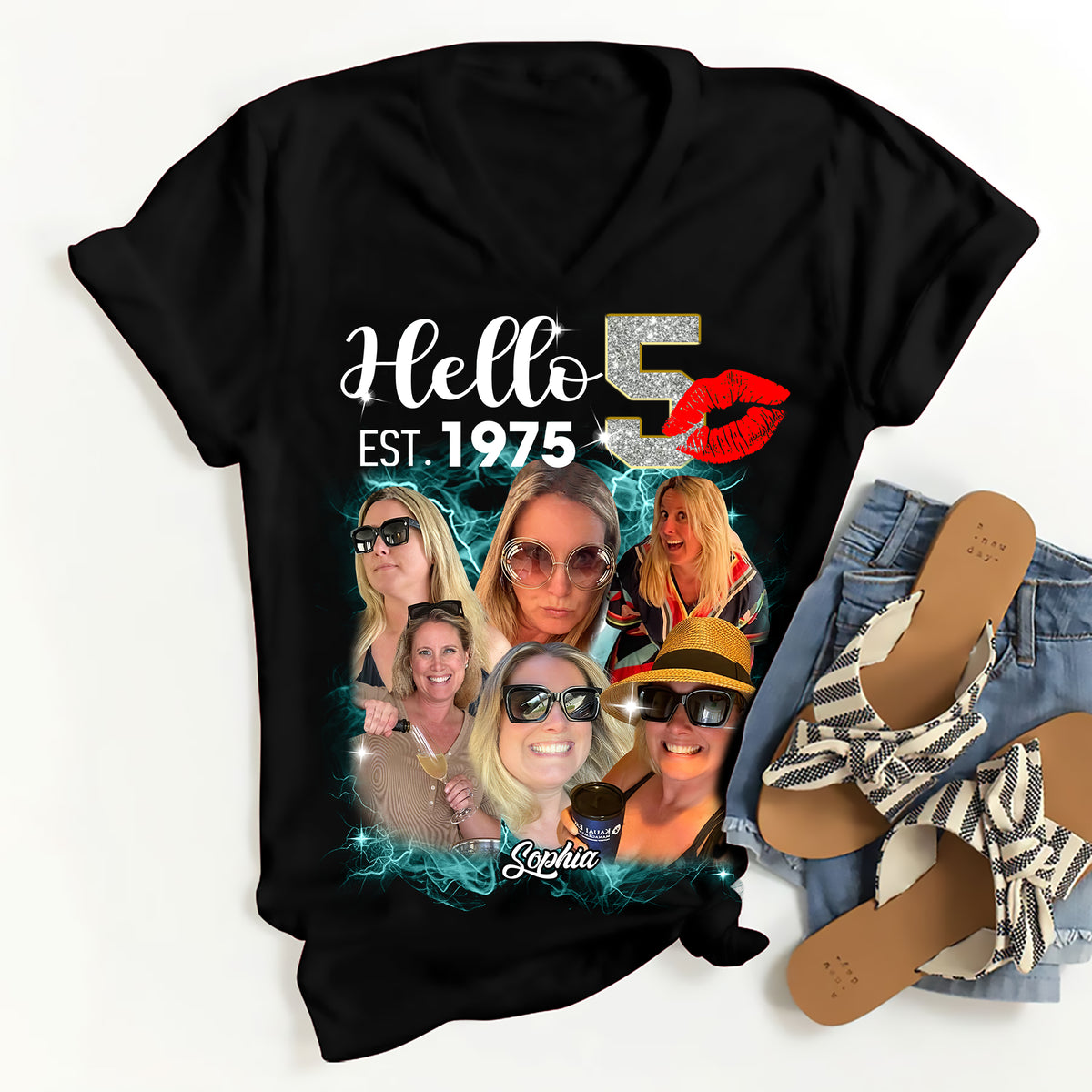 50th Birthday Shirts, Custom Birthday Shirts, Turning 50 Shirt, Gifts For Women Turning 50, 50th Birthday Shirts For Her-YPT-ALK