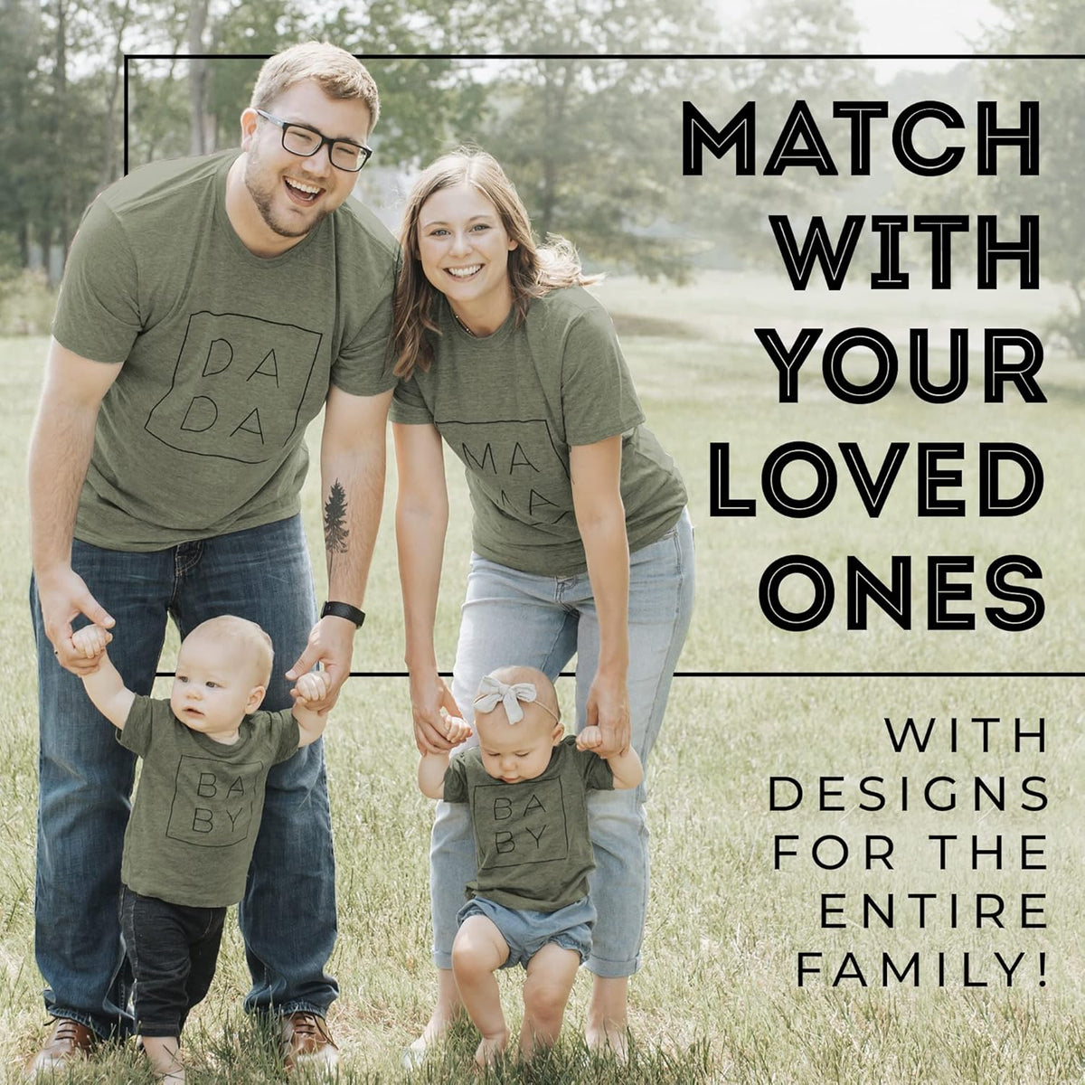 Inkopious DADA T-Shirt - First Time Father&#39;s Day Present -