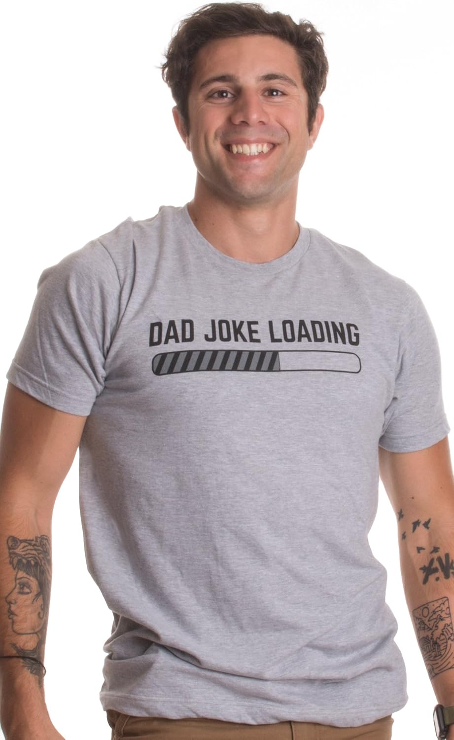 Dad Joke Tees | Funny Father Pun Loading Grandpa Daddy Father&#39;s Day Humor