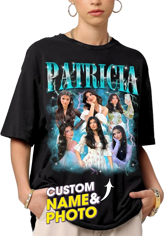 Personalized Photo T Shirts, Custom T Shirts With Photo, Valentines Gifts For Her, Valentines Day Shirts, Custom Print Tees, Birth Shirt, Best Friend Gifts