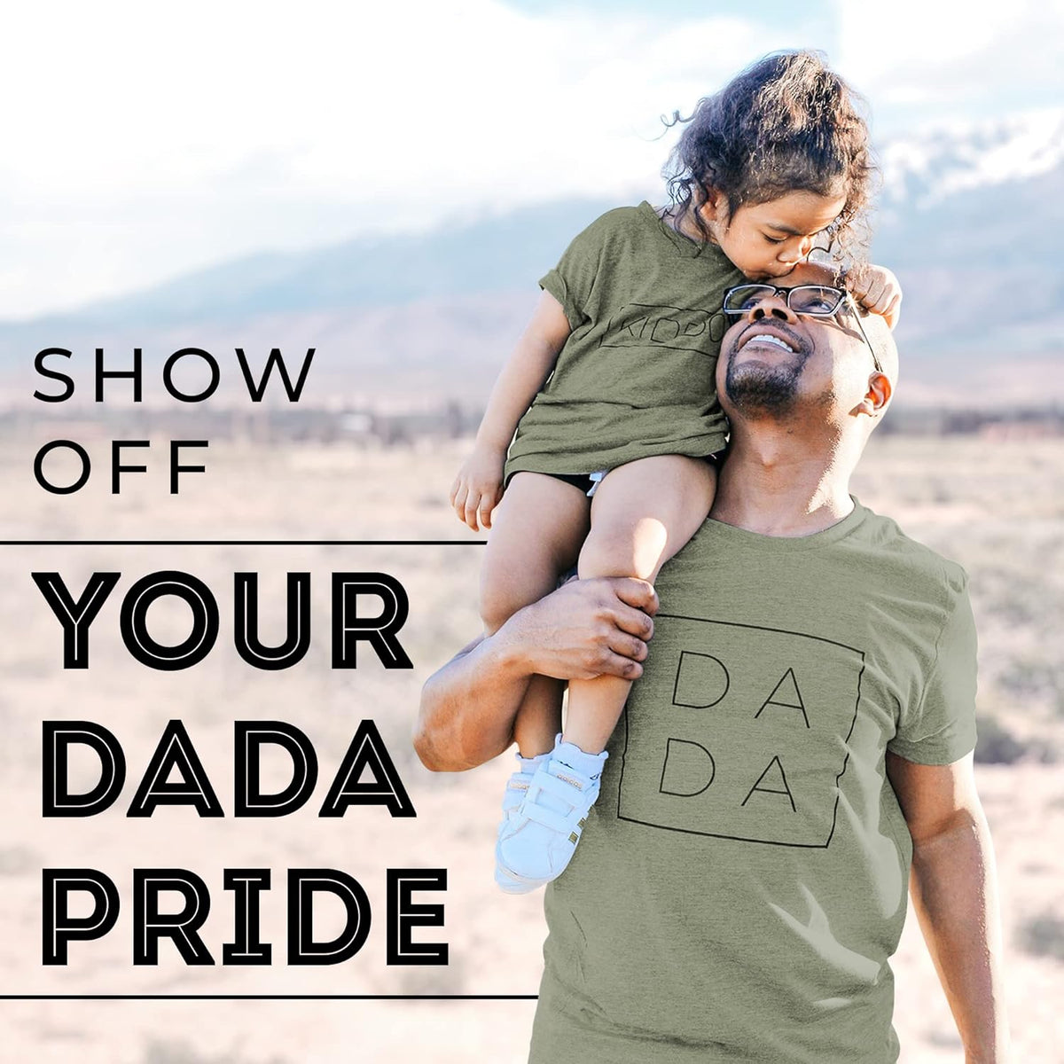 Inkopious DADA T-Shirt - First Time Father&#39;s Day Present -