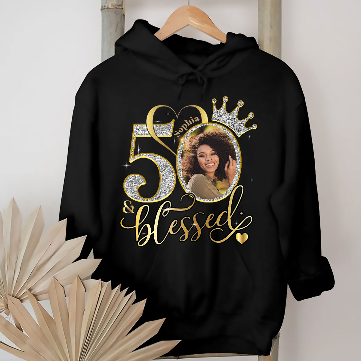 Personalized 50th birthday gifts ideas 50th birthday shirt for her, turning 50 shirts, cusstom photo 50th birthday t shirts for woman-YPT-ALK