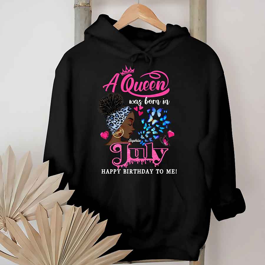 July Birthday Shirt, Custom Birthday Shirt, Queens Born In July, July Birthday Shirts For Woman, July Birthday Gifts -YPT-ALK