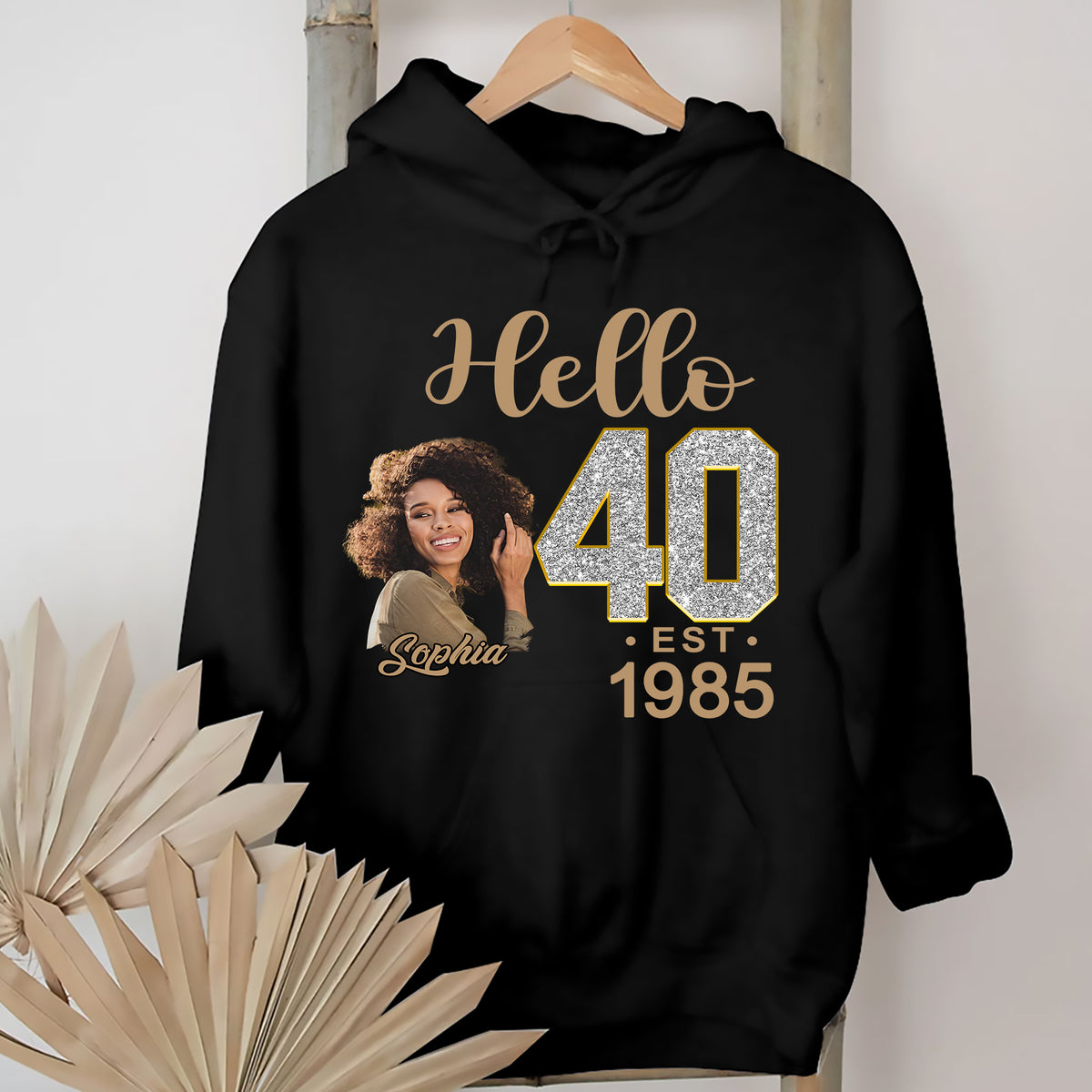 40th Birthday Shirts, Custom Birthday Shirts, Turning 40 Shirt, Gifts For Women Turning 40, 40 And Fabulous Shirt, 1985 Shirt, 40th Birthday Shirts For Her-YPT-ALK