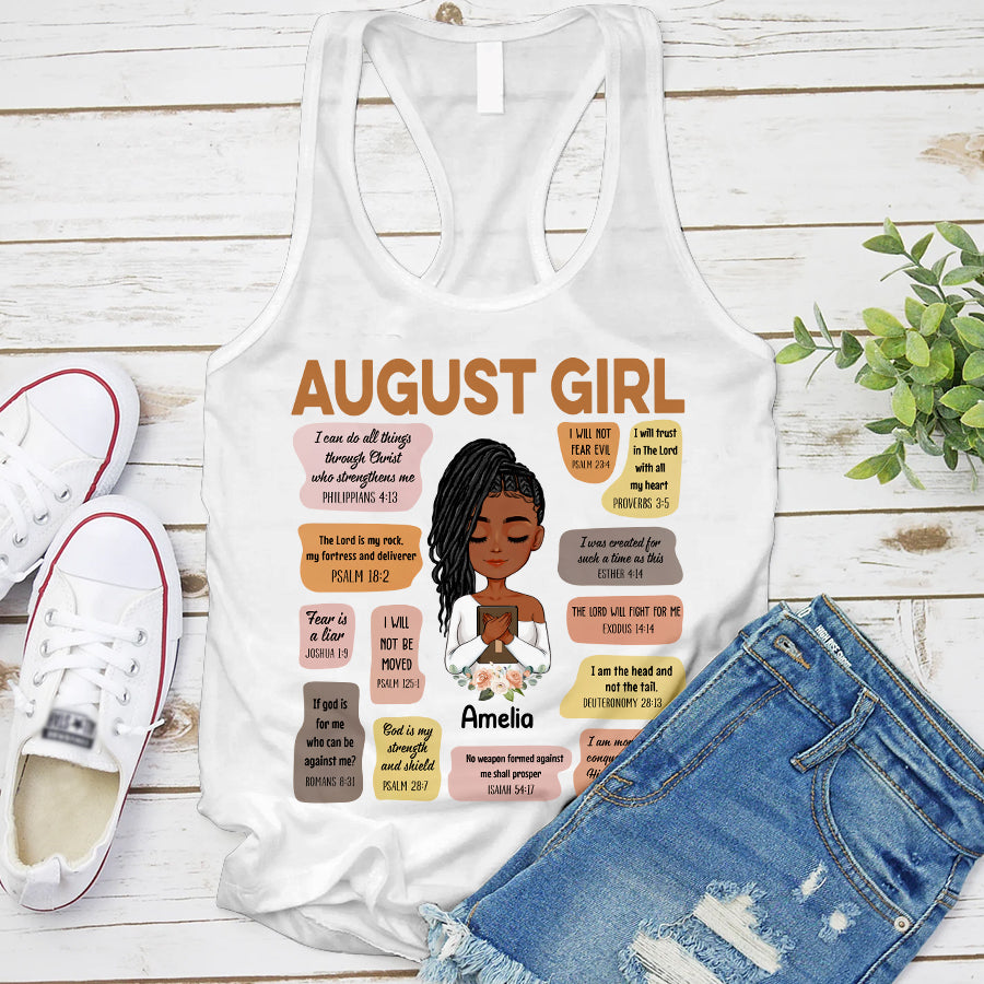 Custom Birthday Shirt, Queen Was Born In August, August Birthday Shirts For Woman, August Birthday Gifts, August Is My Birthday Month