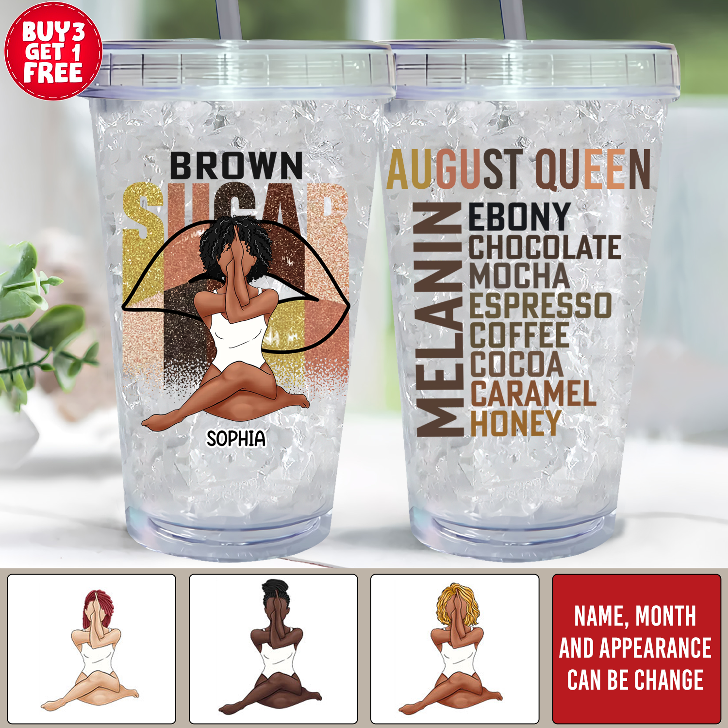 Personalized Tumblers, Birthday Tumbler, Birthdays In August, August Birthday Gifts For Her