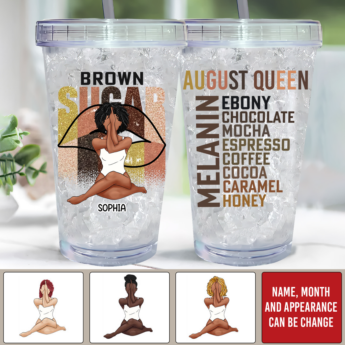 Personalized Tumblers, Birthday Tumbler, Birthdays In August, August Birthday Gifts For Her