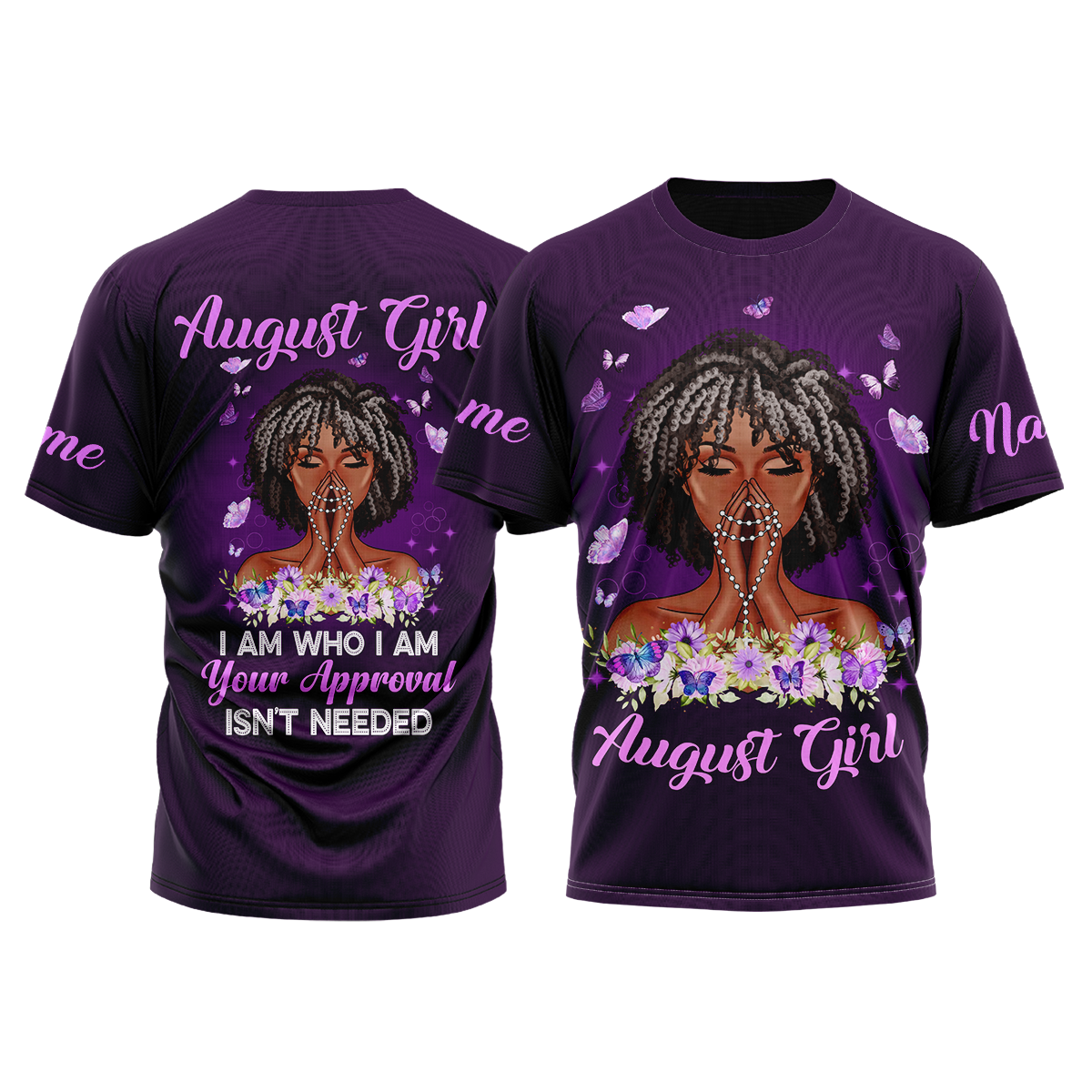 August Birthday Shirt, Custom Birthday Shirt, Queens Are Born In August, August Birthday Shirts For Woman