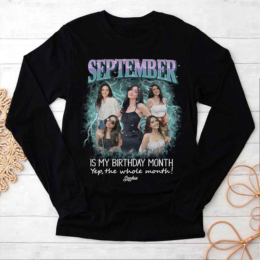 September Birthday Shirt, Custom Birthday Shirt, Queens are Born In September, September Birthday Shirts For Woman, September Birthday Gifts-YPT-HCT