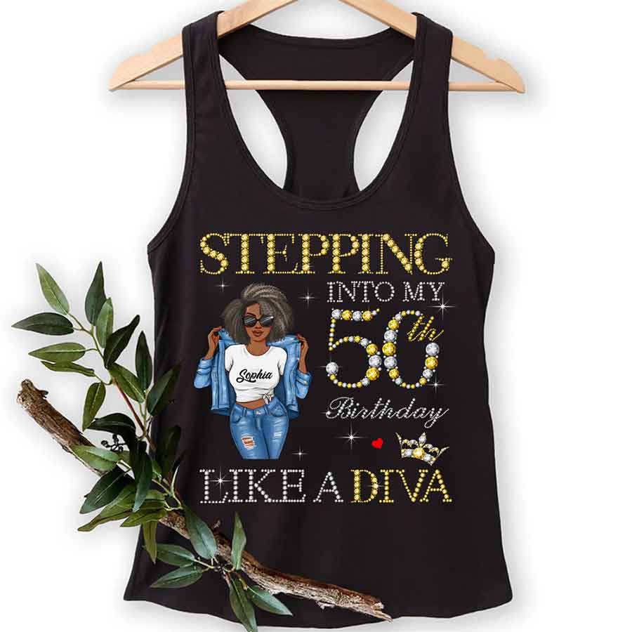 50th Birthday Shirts, Custom Birthday Shirts, Turning 50 Shirt, Gifts For Women Turning 50, 50th Birthday Shirts For Her-YPT-HCT