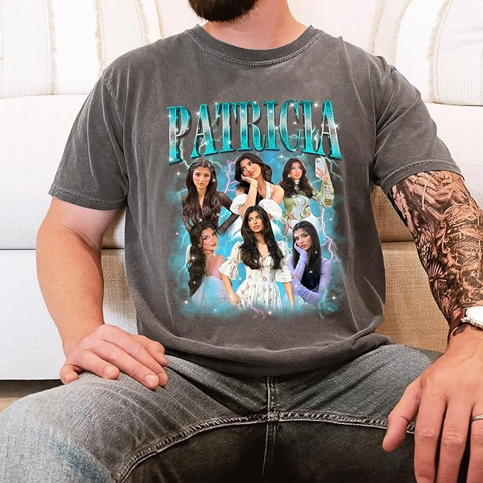 Personalized Photo T Shirts, Custom T Shirts With Photo, Valentines Gifts For Her, Valentines Day Shirts, Custom Print Tees, Birth Shirt, Best Friend Gifts