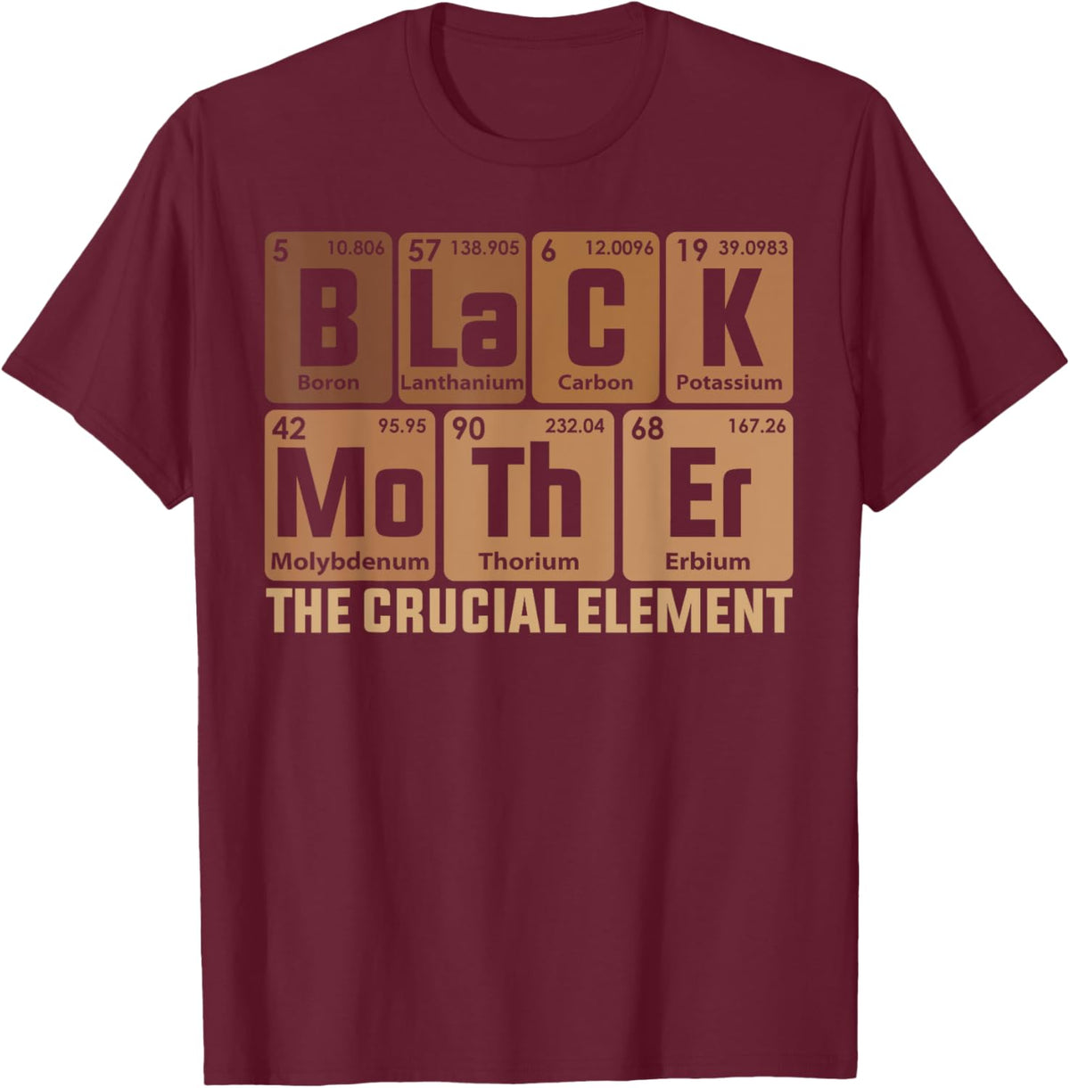 Black Mother Crucial Element Mother&#39;s Day Funny Black Mom