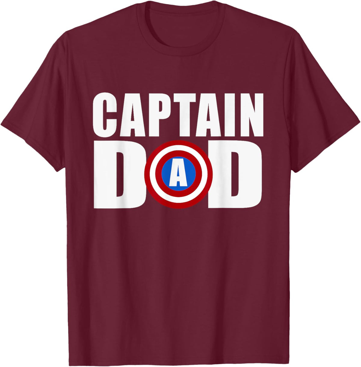 Funny Super Captain Dad Superhero Fathers Day