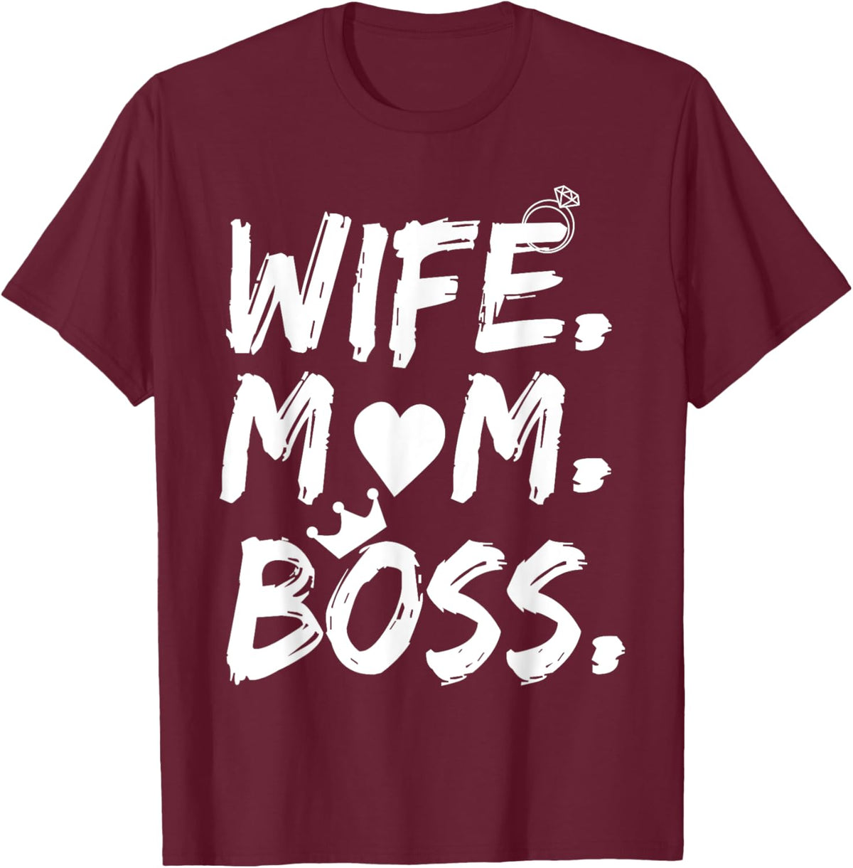 T-shirt for Wife Mom Boss Funny Mother&#39;s Day Mother Shirt