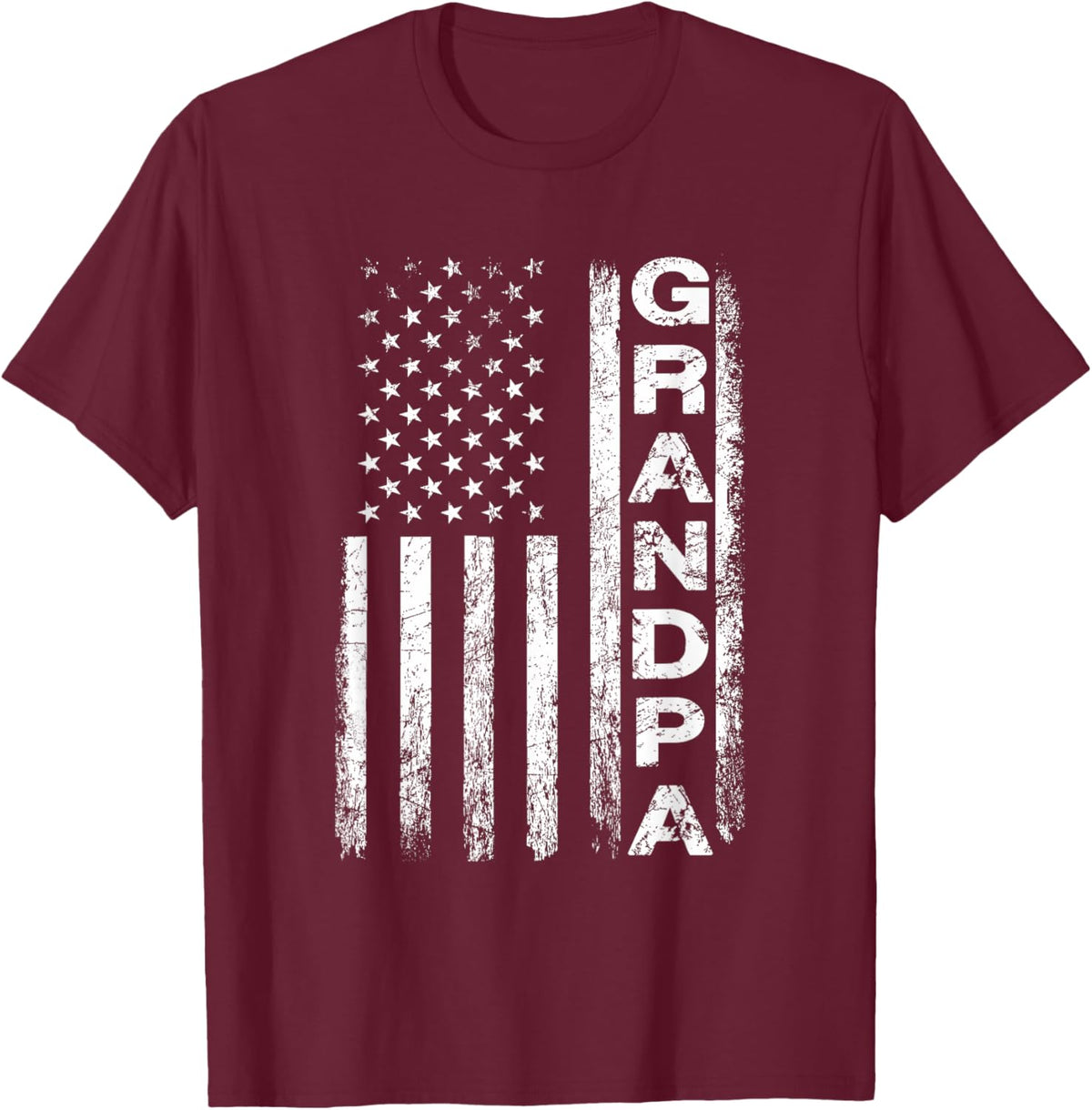 Grandpa Vintage American Flag Father&#39;s Day 4th of July Papa