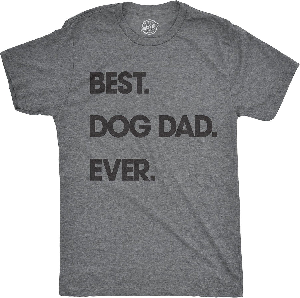Mens Best Cat Dad Ever T Shirt Funny Fathers Day Kitty Sarcastic Saying Novelty