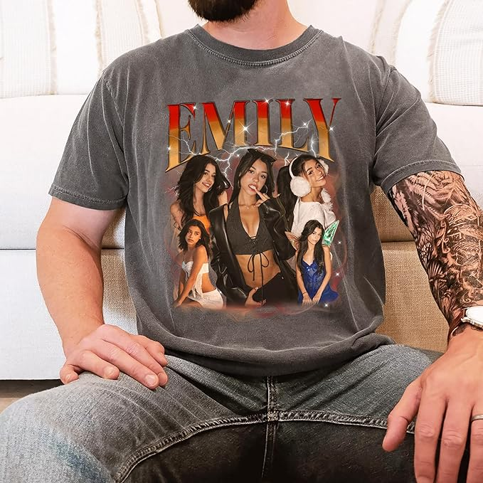 Custom T Shirts With Photo, Custom Made T Shirts With Photos, Valentines Gifts For Her, Shirt For Valentine&#39;s Day, T Shirt Printing, Birth Shirt