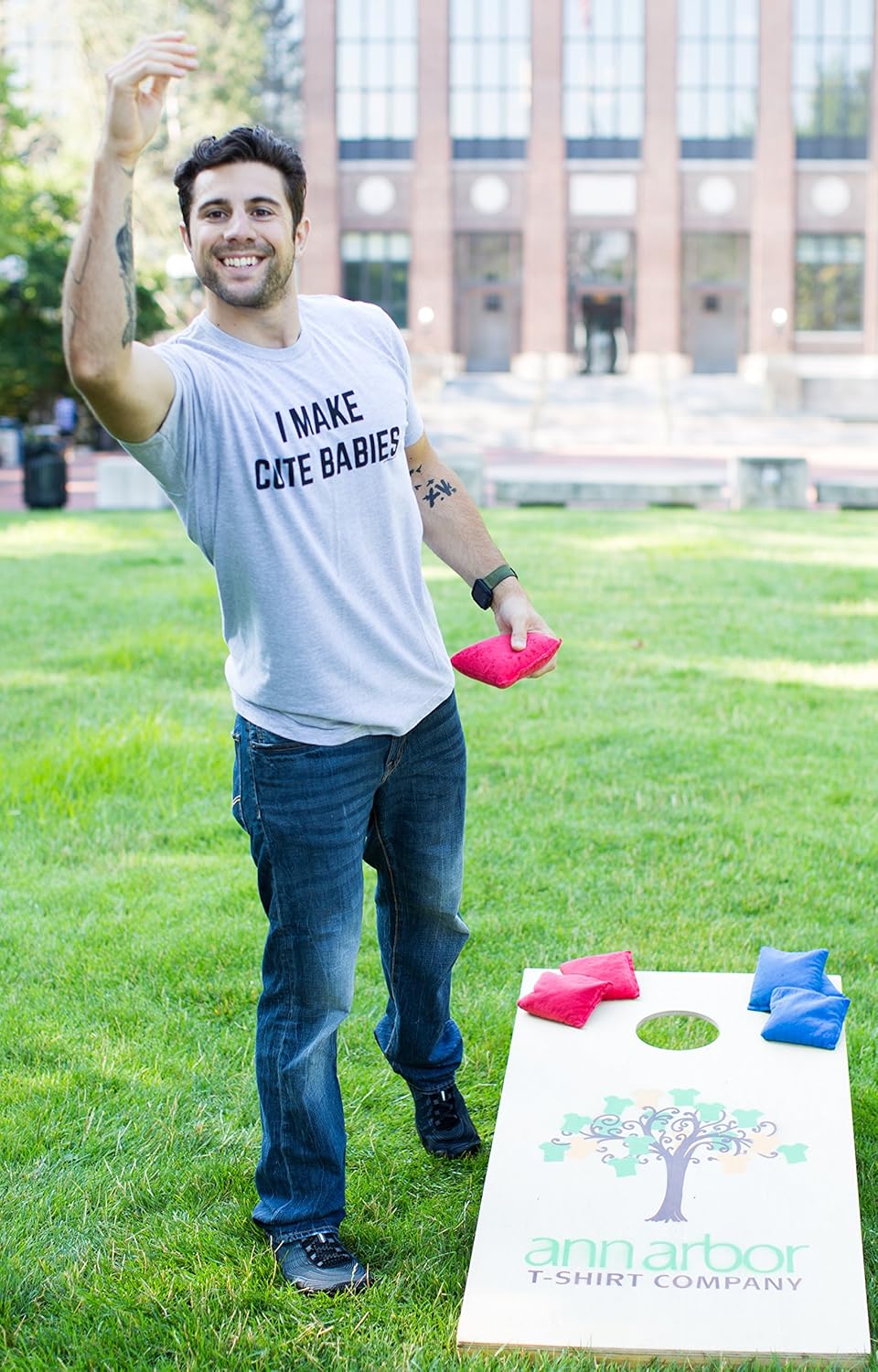 I Make Cute Babies | Funny New Dad, Father&#39;s Day Daddy Humor Unisex