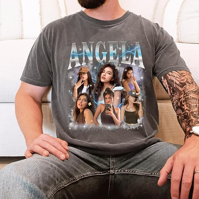 Custom Image T Shirt, Personalized T Shirts With Pictures, Valentines Gifts, Valentines Day Shirts, T Shirt Printing, Shirt Birthday, Presents For Friends