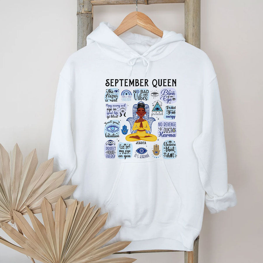 September Birthday Shirt, Custom Birthday Shirt, September Birthday Shirts For Woman, September Birthday Gifts