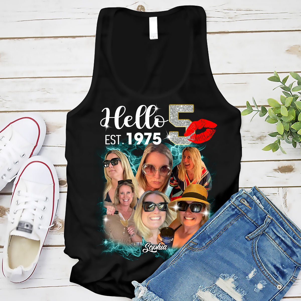 50th Birthday Shirts, Custom Birthday Shirts, Turning 50 Shirt, Gifts For Women Turning 50, 50th Birthday Shirts For Her-YPT-ALK