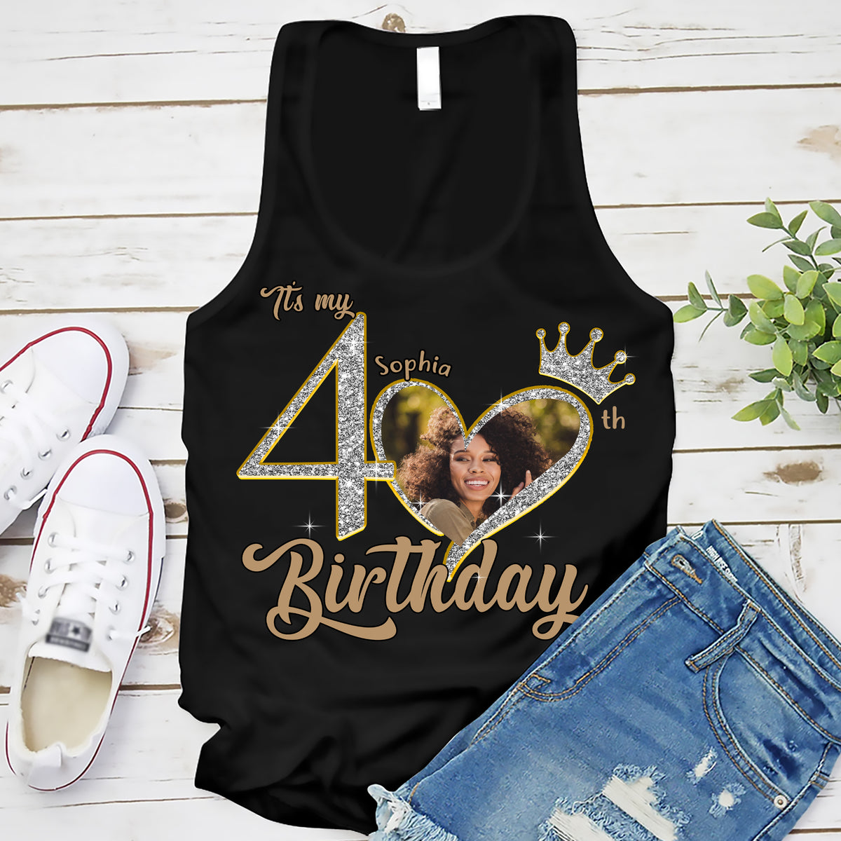 40th Birthday Shirts, Custom Birthday Shirts, Turning 40 Shirt, Gifts For Women Turning 40, 40 And Fabulous Shirt, 1985 Shirt, 40th Birthday Shirts For Her - YPT-ALK
