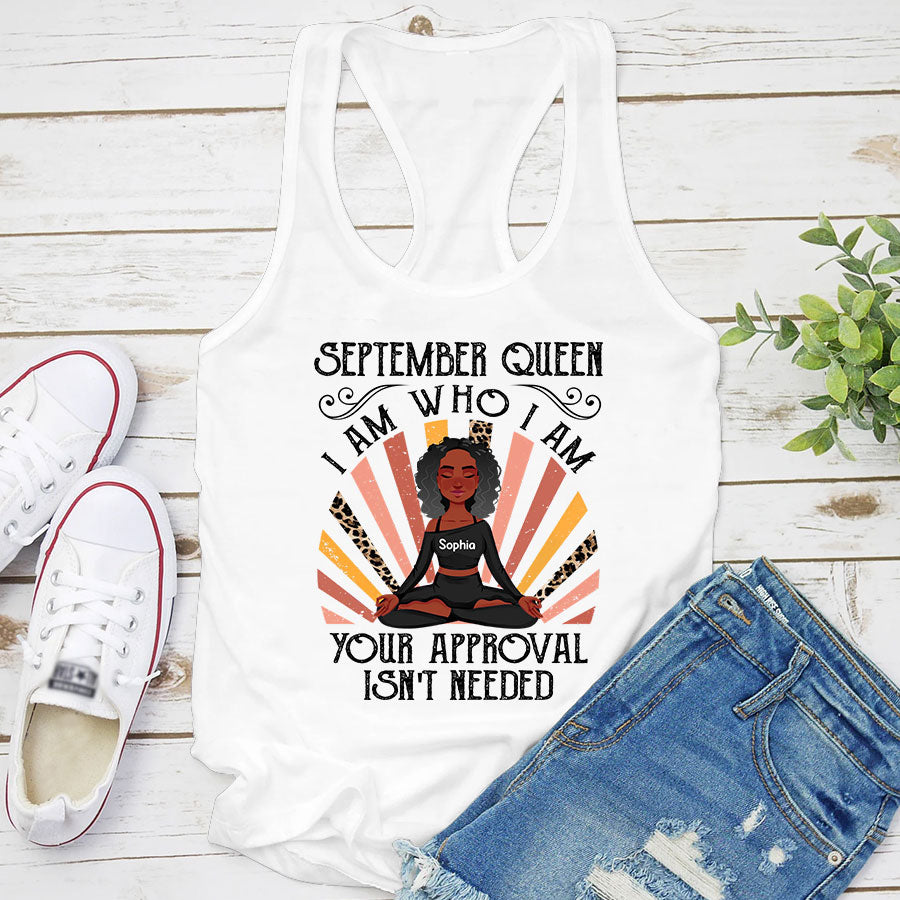 September Birthday Shirt, Custom Birthday Shirt, September Birthday Shirts For Woman, September Birthday Gifts