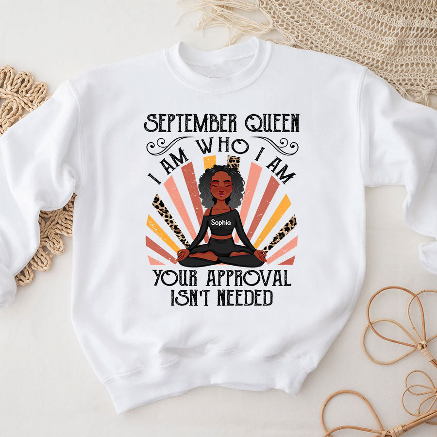 September Birthday Shirt, Custom Birthday Shirt, September Birthday Shirts For Woman, September Birthday Gifts