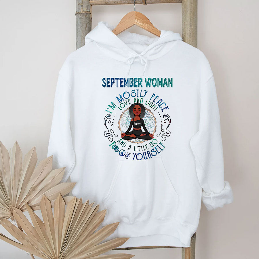 September Birthday Shirt, Custom Birthday Shirt, September Birthday Shirts For Woman, September Birthday Gifts