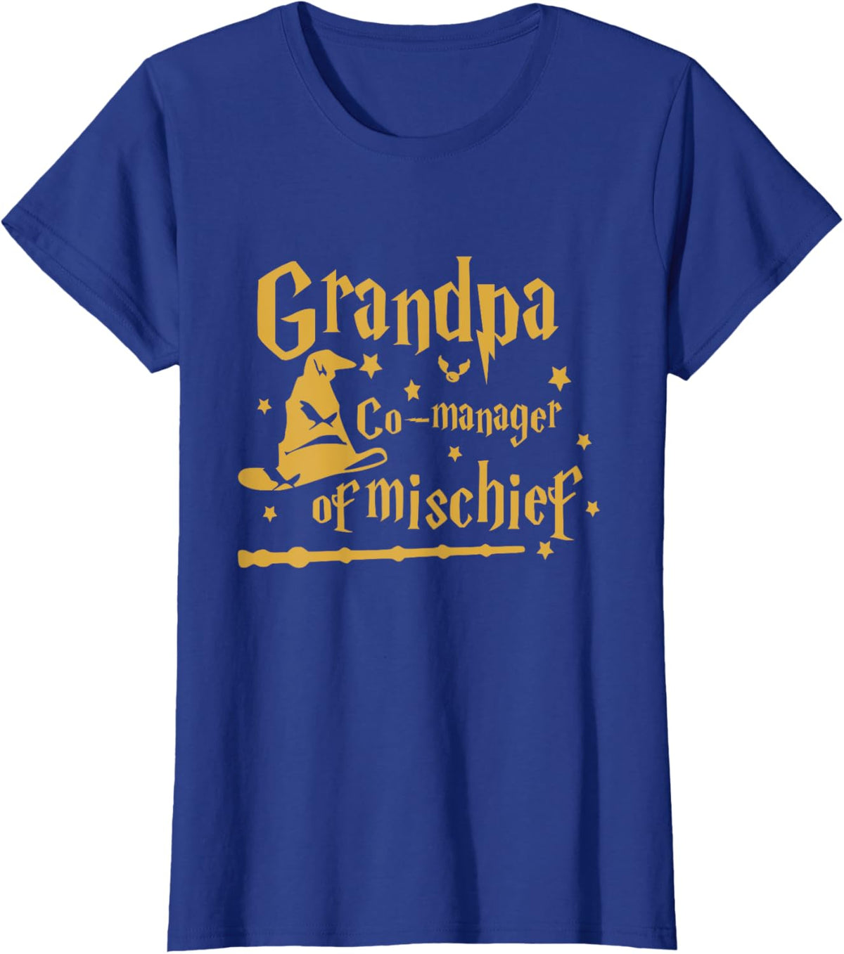 Funny Men Magical Grandpa Manager of Mischief Father&#39;s Day
