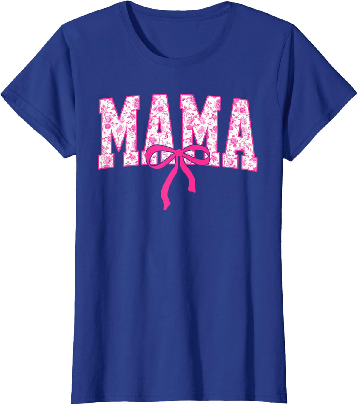 Coquette Pink Chinoiserie Mama Floral Bow Mom Mothers Day