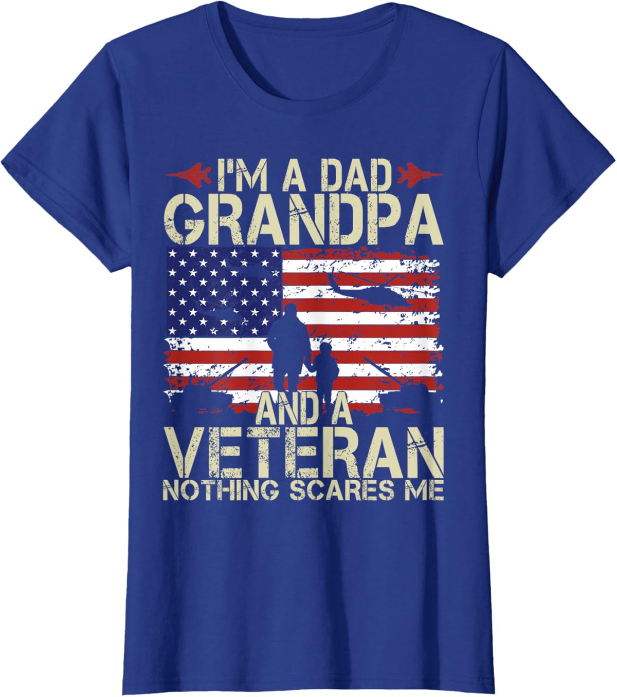 I&#39;m A Dad Grandpa And Veteran Fathers Day Papa Grandpa Gifts