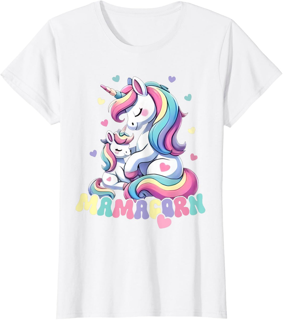 Funny Mamacorn Costume Mothers Day Unicorn Mom Women Mother