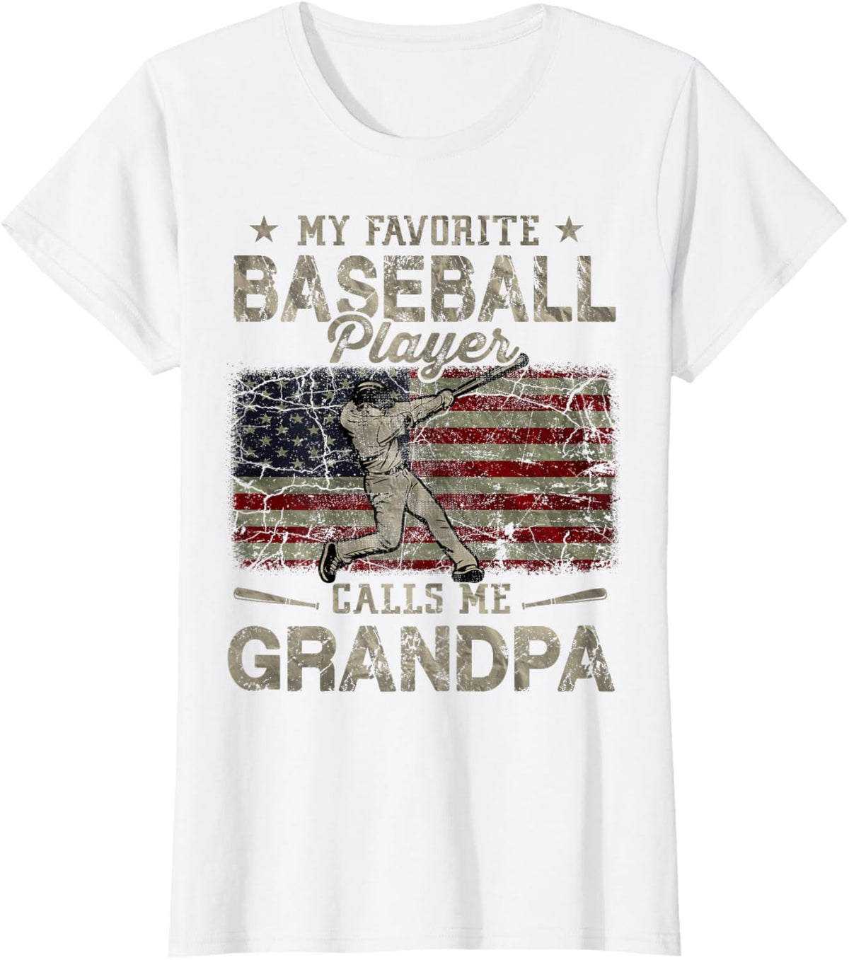 My Favorite Baseball Player Calls Me Grandpa Father&#39;s Day