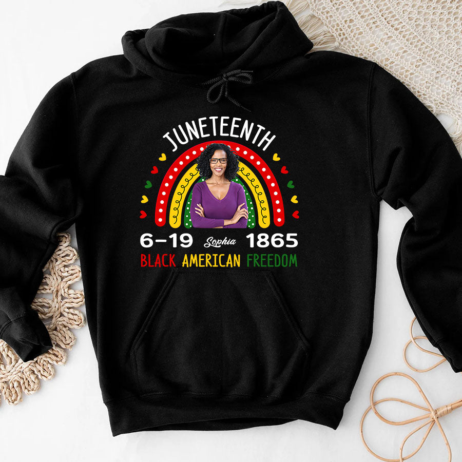 Personalized Shirt - Juneteenth T Shirt, Black Women&#39;s Juneteenth t shirt, Juneteenth shirt ideas, Black History Gift For Black Woman