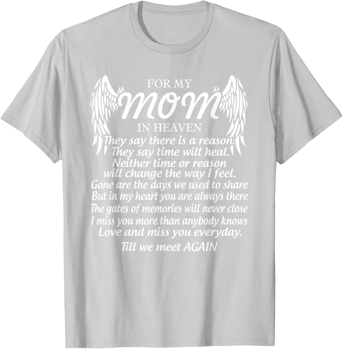 For My Mom In Heaven Love My Mom So Much Missing Mother Day