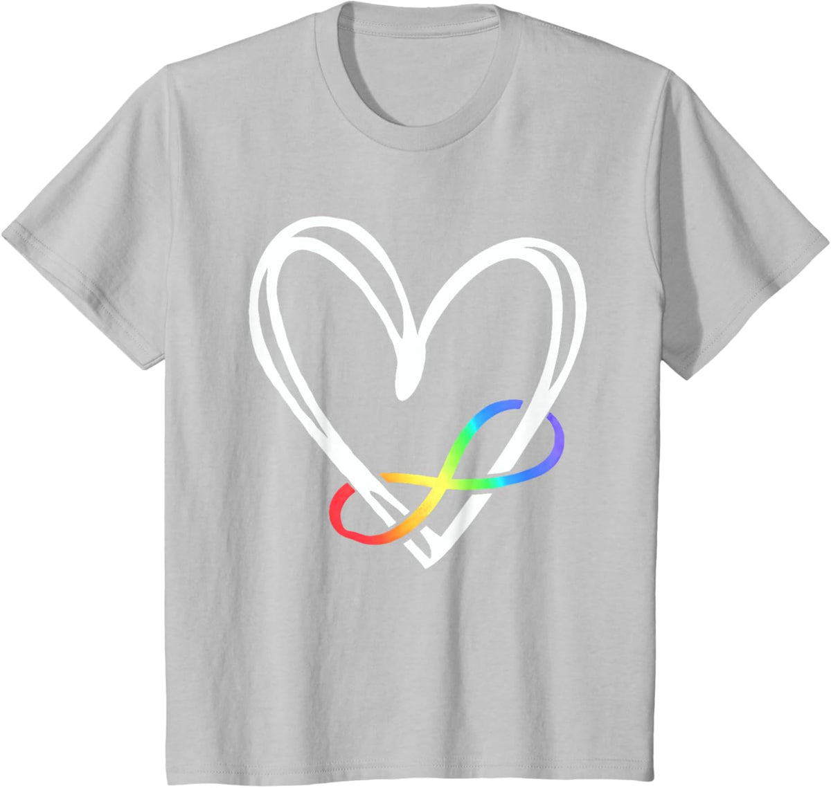 Infinity Heart Autism Awareness Love Needs No Words Tie Dye