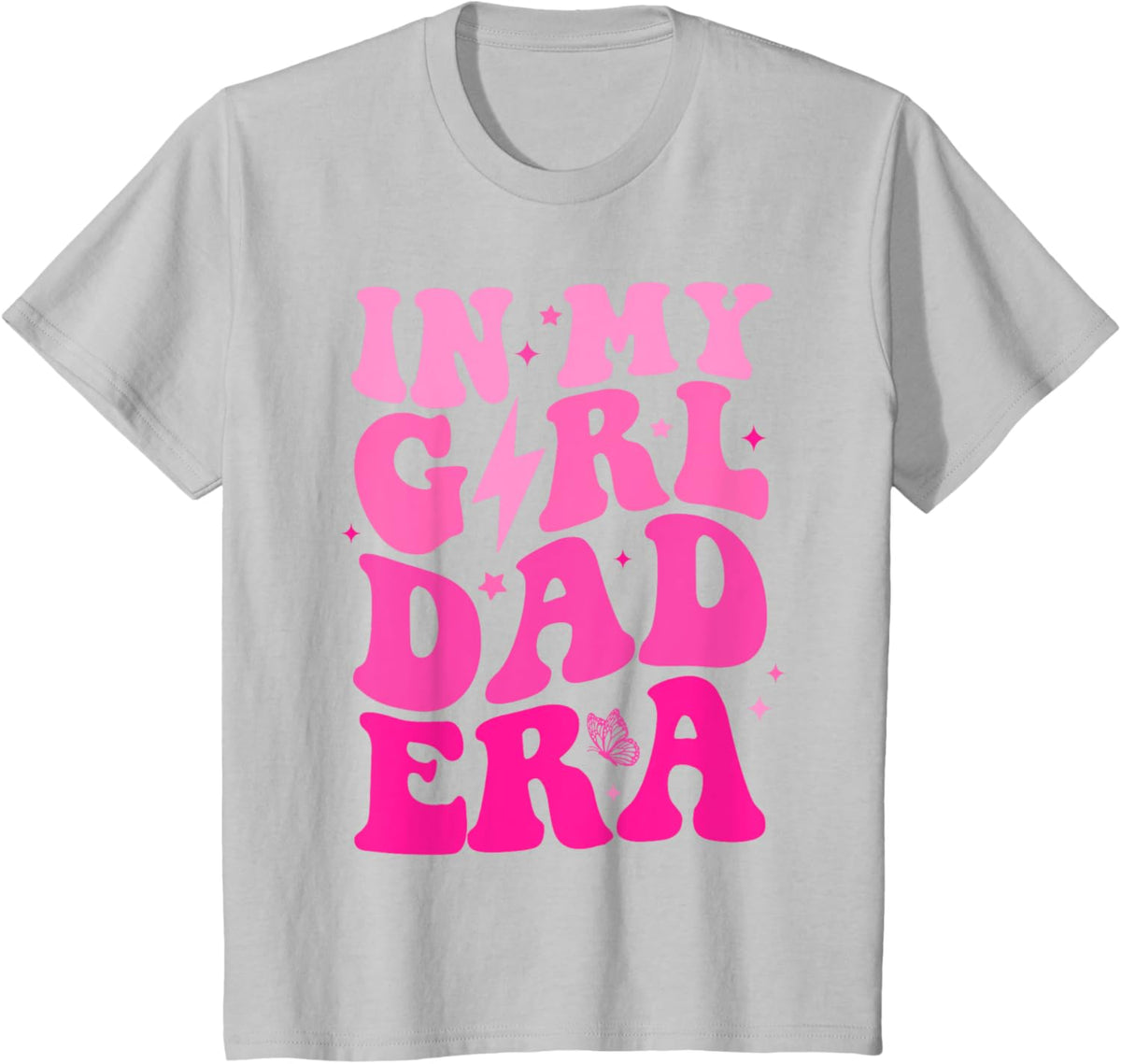 In My Dad Era Girl Groovy Retro Papa Fathers Day