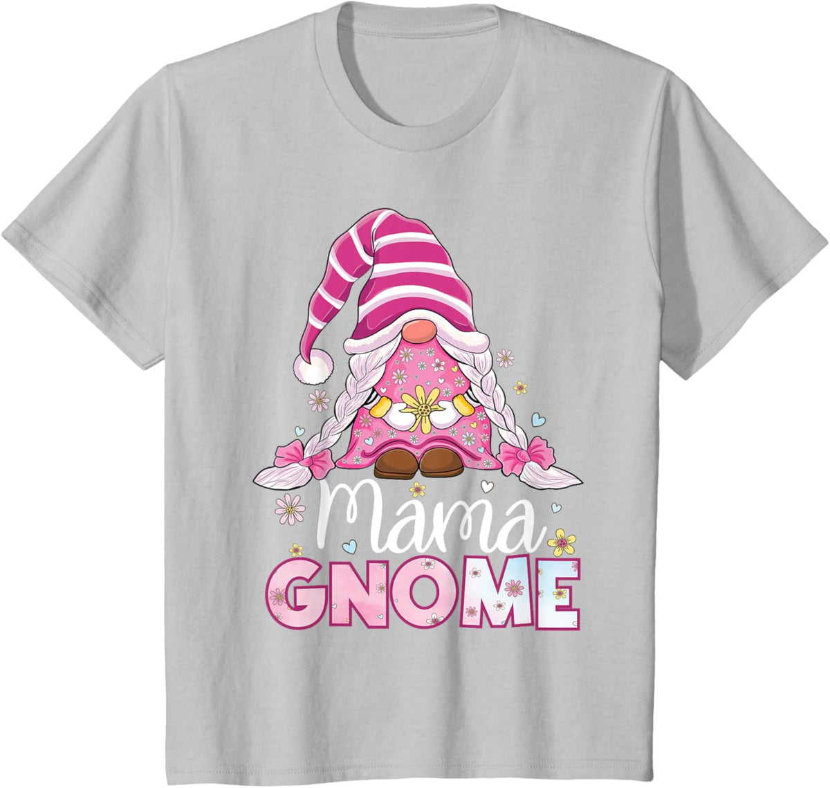 Flower For Mom Gnomies Cute Gnome Mom Happy Mother&#39;s Day