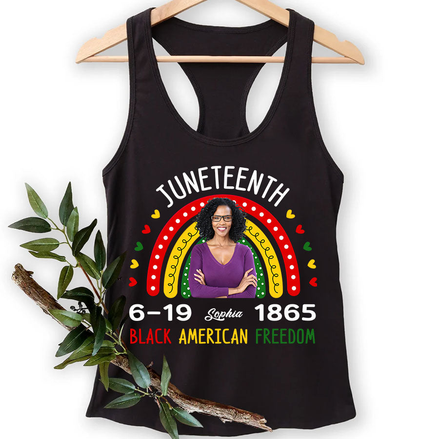 Personalized Shirt - Juneteenth T Shirt, Black Women&#39;s Juneteenth t shirt, Juneteenth shirt ideas, Black History Gift For Black Woman