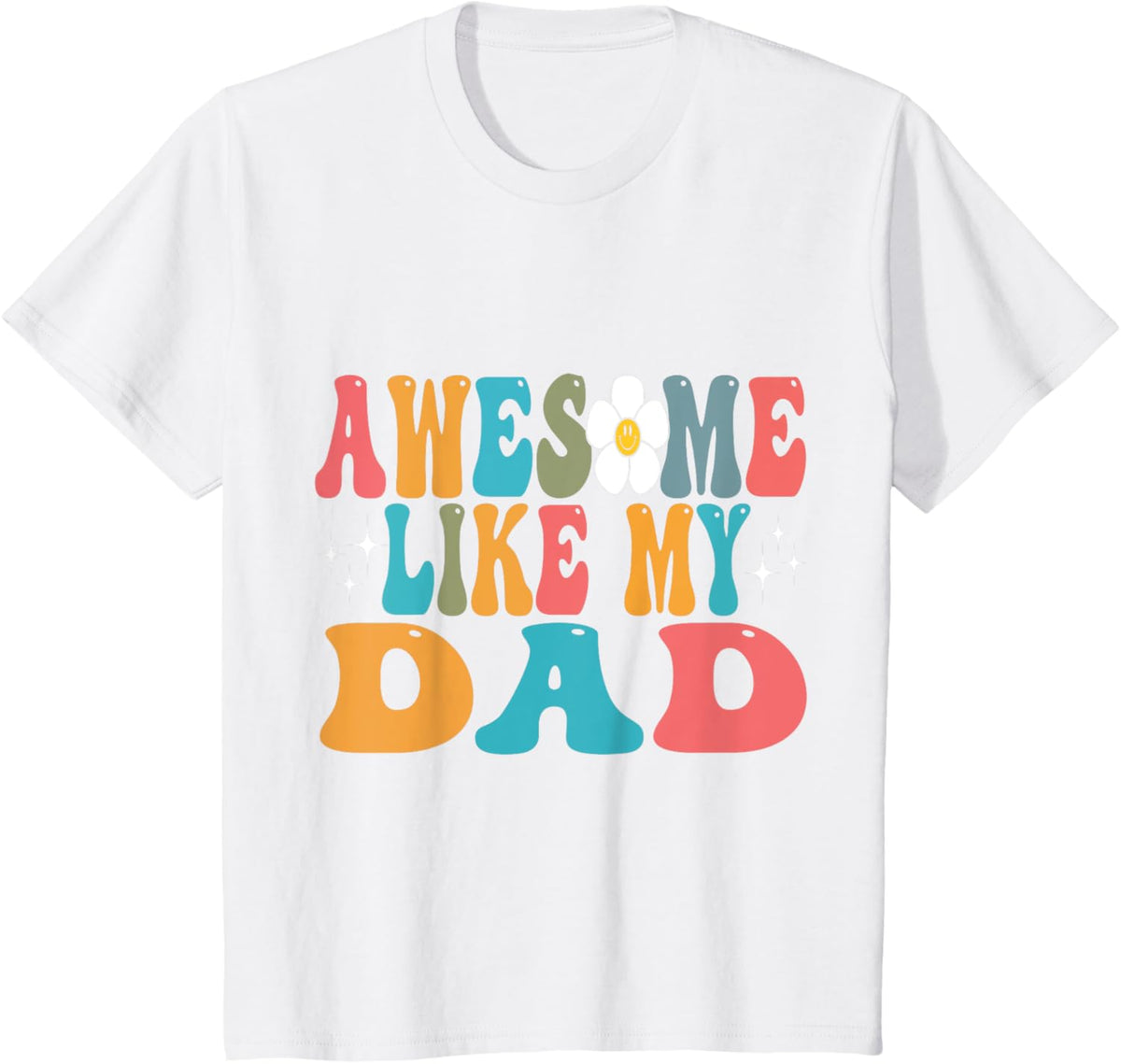 awesome like my dad matching fathers day family kids Groovy