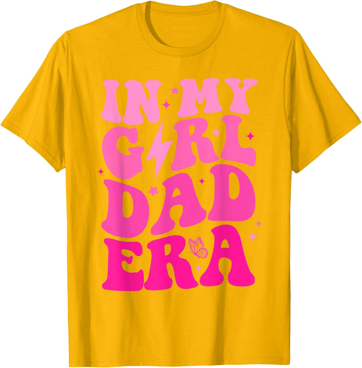 In My Dad Era Girl Groovy Retro Papa Fathers Day