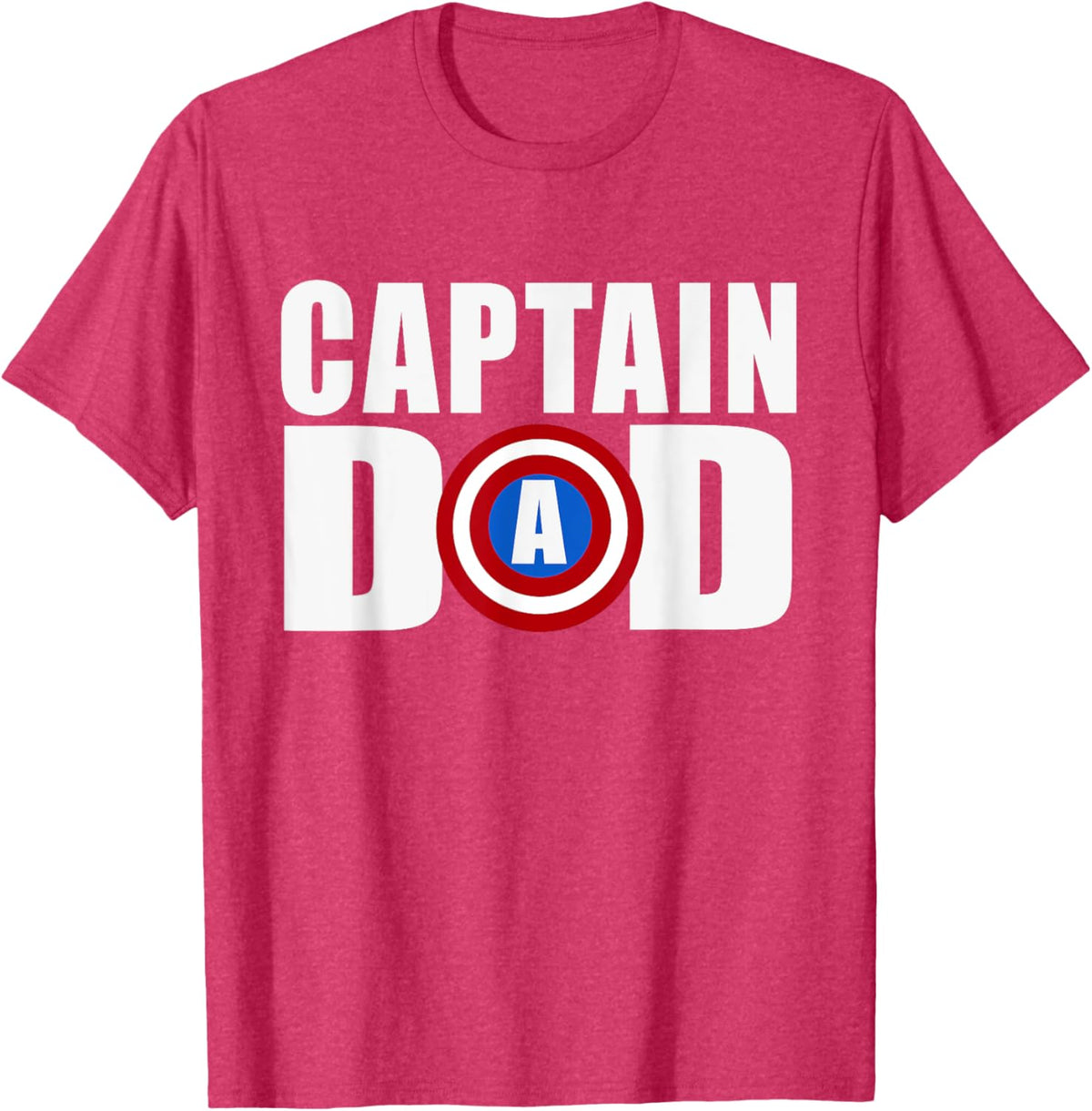 Funny Super Captain Dad Superhero Fathers Day