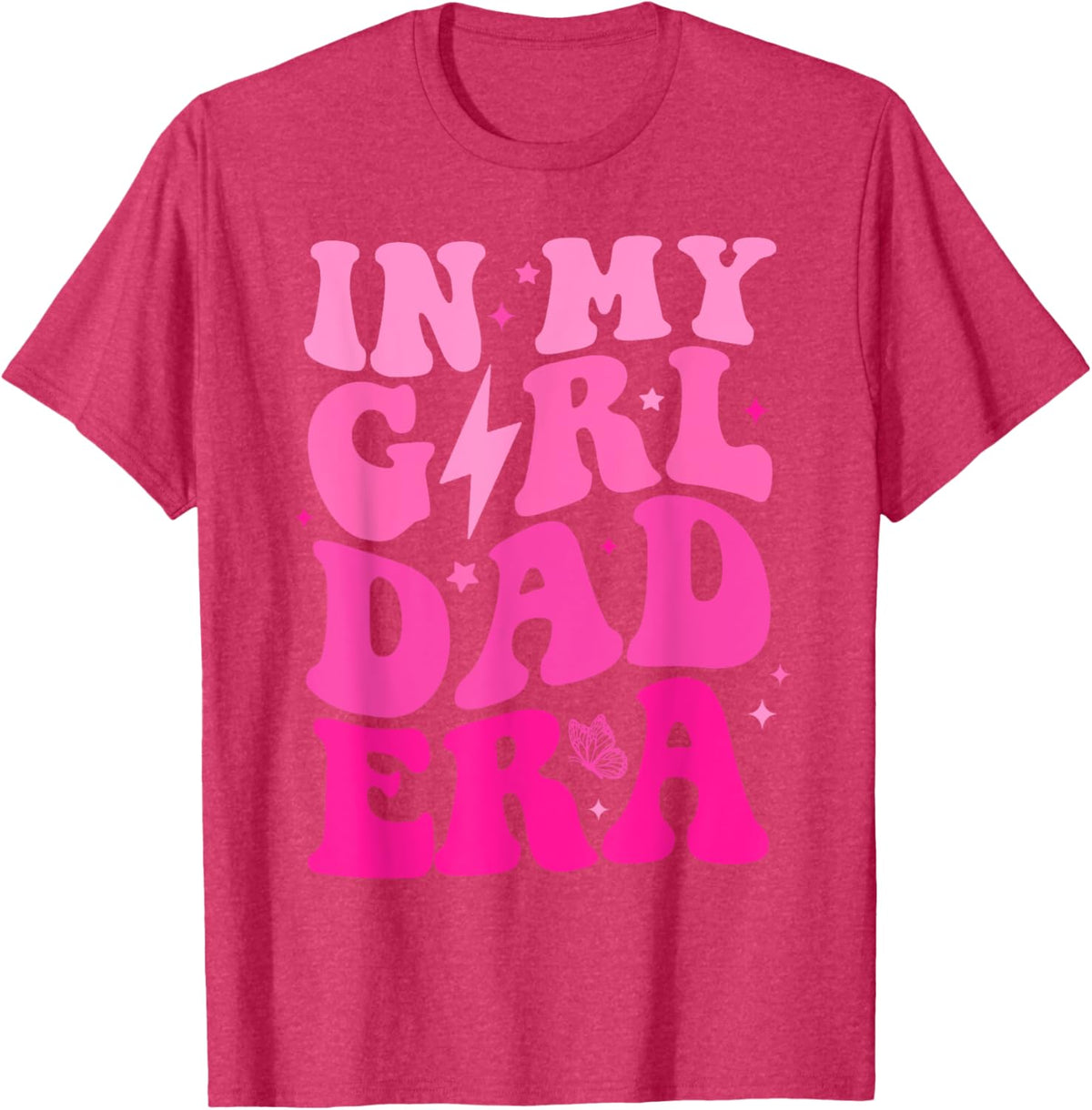 In My Dad Era Girl Groovy Retro Papa Fathers Day