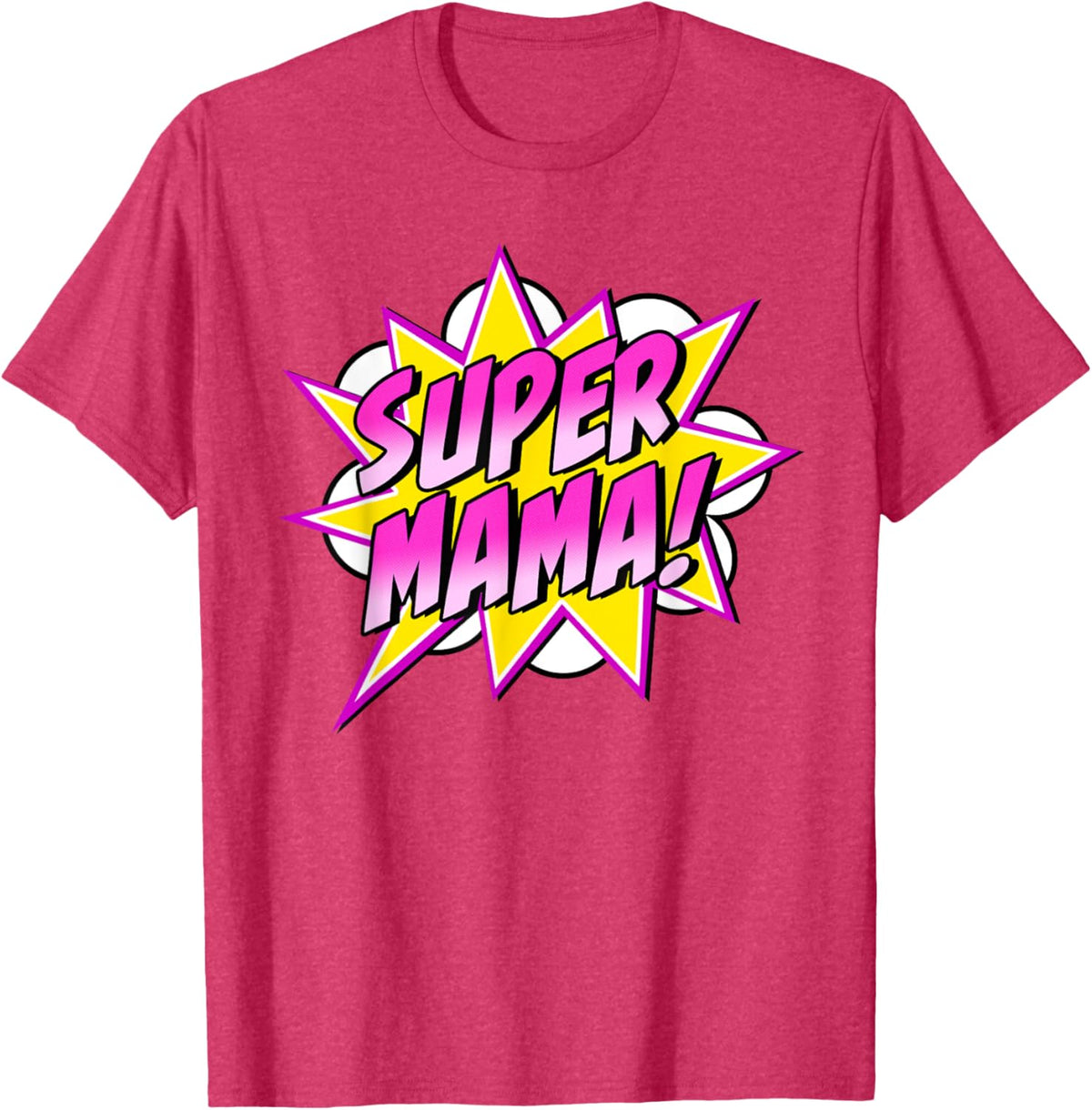 Super Mama Comic Book Superhero Mother&#39;s Day