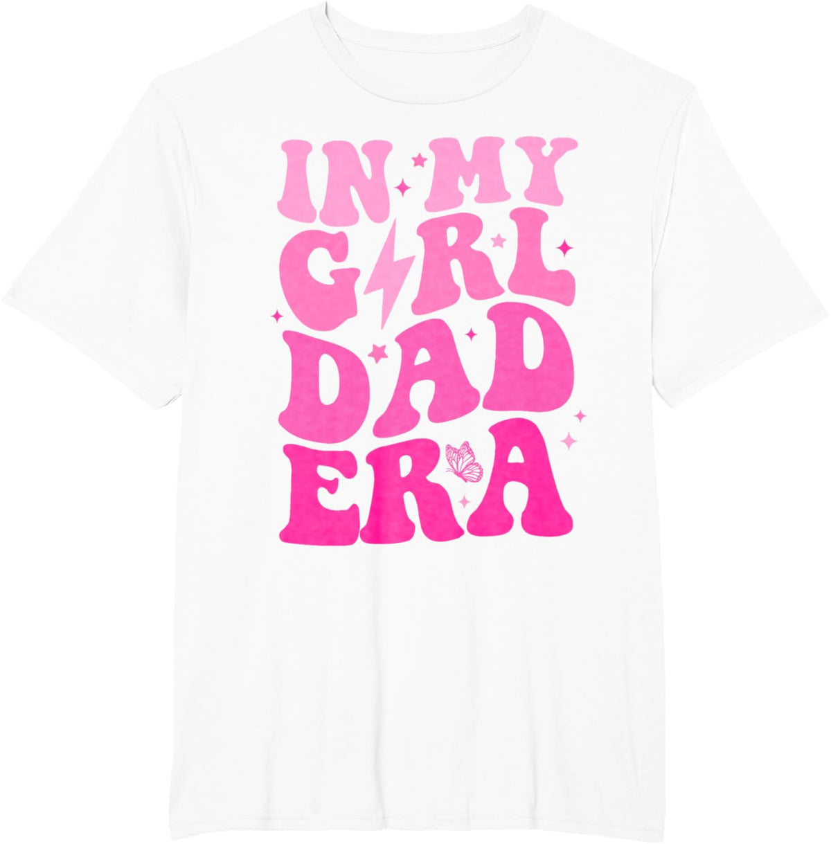In My Dad Era Girl Groovy Retro Papa Fathers Day