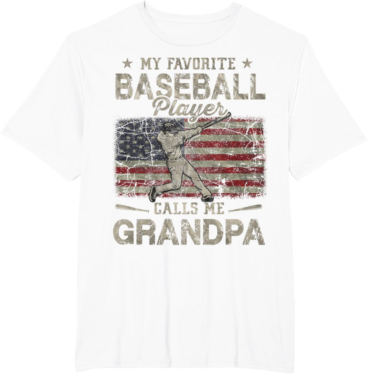 My Favorite Baseball Player Calls Me Grandpa Father&#39;s Day