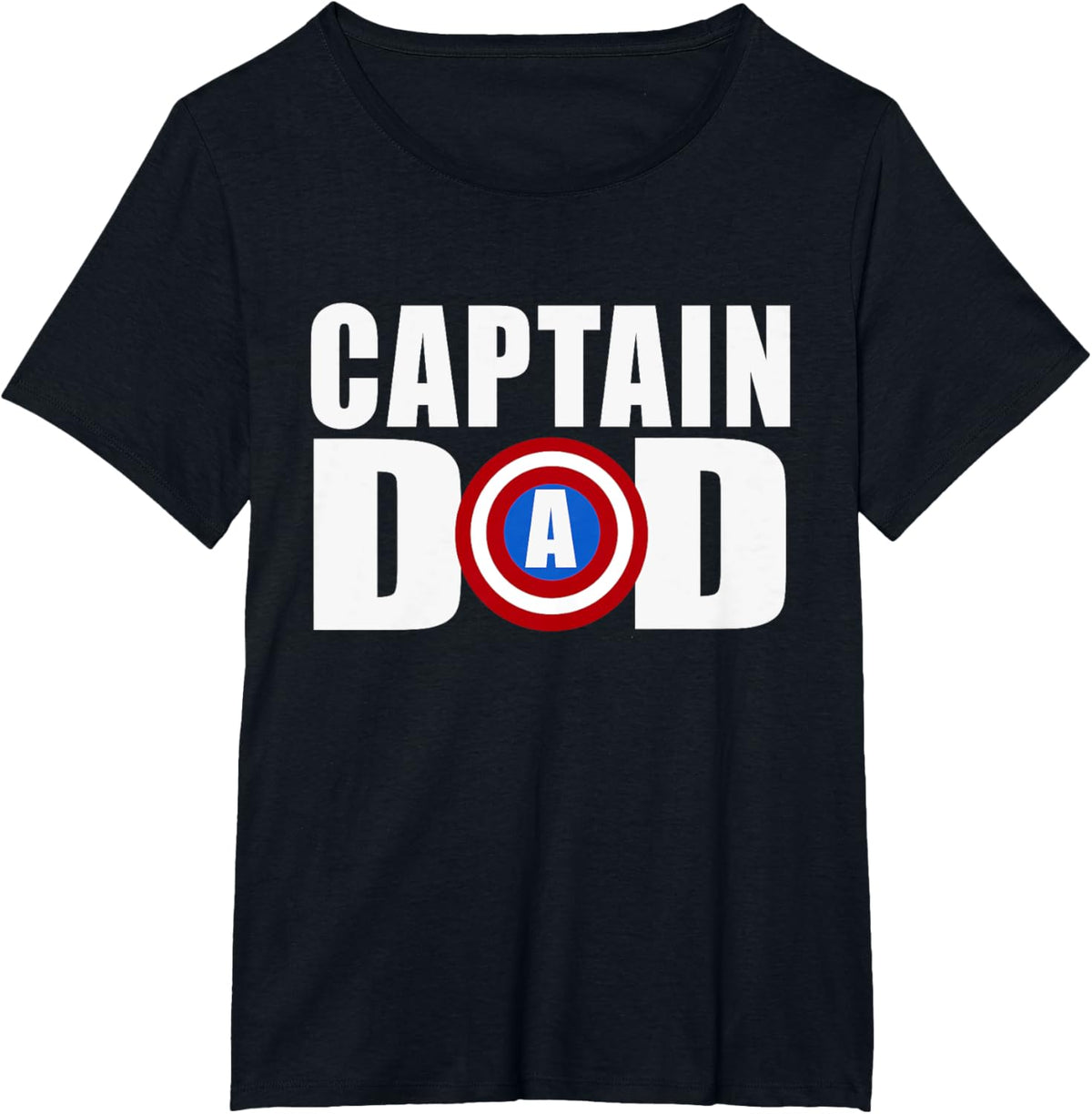 Funny Super Captain Dad Superhero Fathers Day