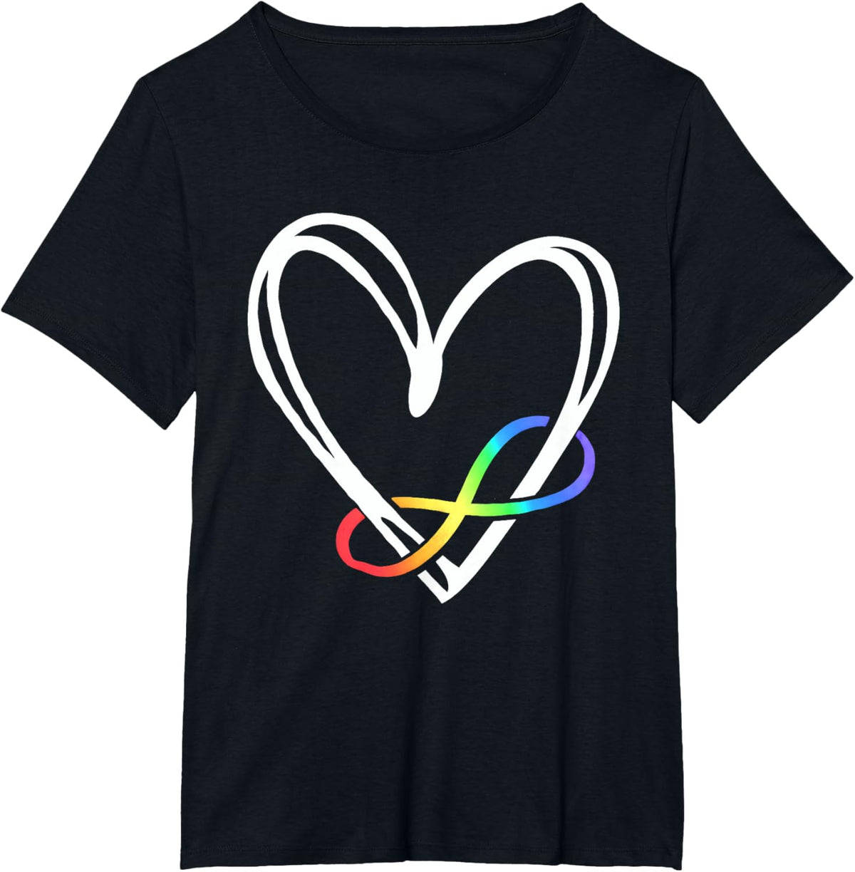 Infinity Heart Autism Awareness Love Needs No Words Tie Dye